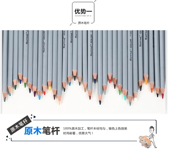Марко Раффин 36 шт. Цветные Карандаши цветные карандаши набор cor Профессиональный Железный в штучной упаковке художественный эскиз набор de cor школа ASS023