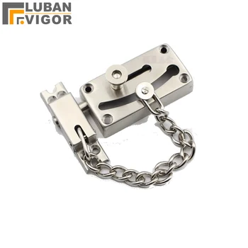 

High security,Stainless steel Anti-Thief Door Chain bolt/latch/Lock,18cm Safety chain buckle,Protecting the family
