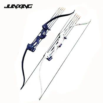 

2 Color Beginner Right Hand User Recurve Bow 48 Inches Draw Weight 20 Lbs Draw Length 28 Inches for Archery Hunting Shooting