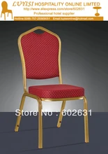 Function Aluminum Banquet chair LYS L303 Mould memery seat with high density commercial fabric 5 year
