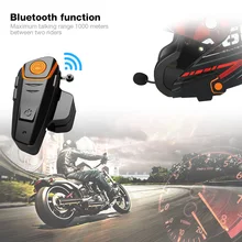 BT-S2 беспроводной Bluetooth 3,0 мотоциклетный шлем Интерком 1000 м Переговорная гарнитура с fm-радио+ наушники с европейской вилкой Motocicleta