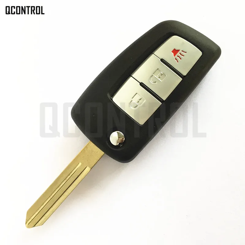QCONTROL обновленный Автомобильный Дистанционный ключ для NISSAN March Qashqai солнечное