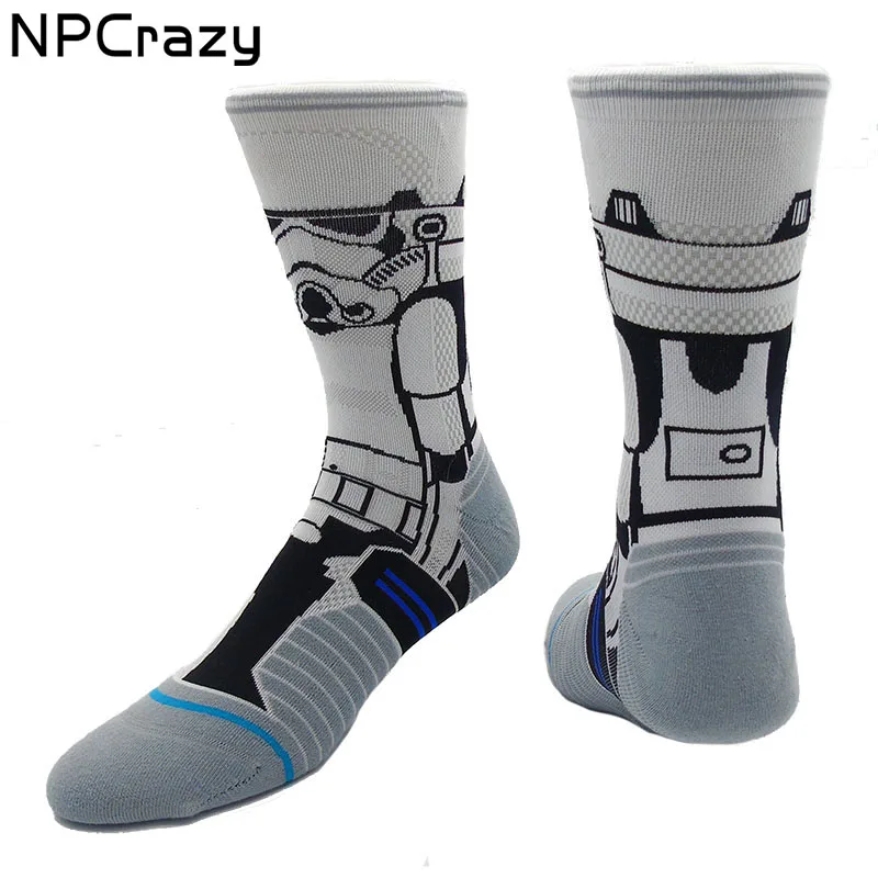 

Socks Men Running Sock StormTrooper Star Wars Socks Nylon Rush Running Sock Ankle Protection Compression Outdoor Sport