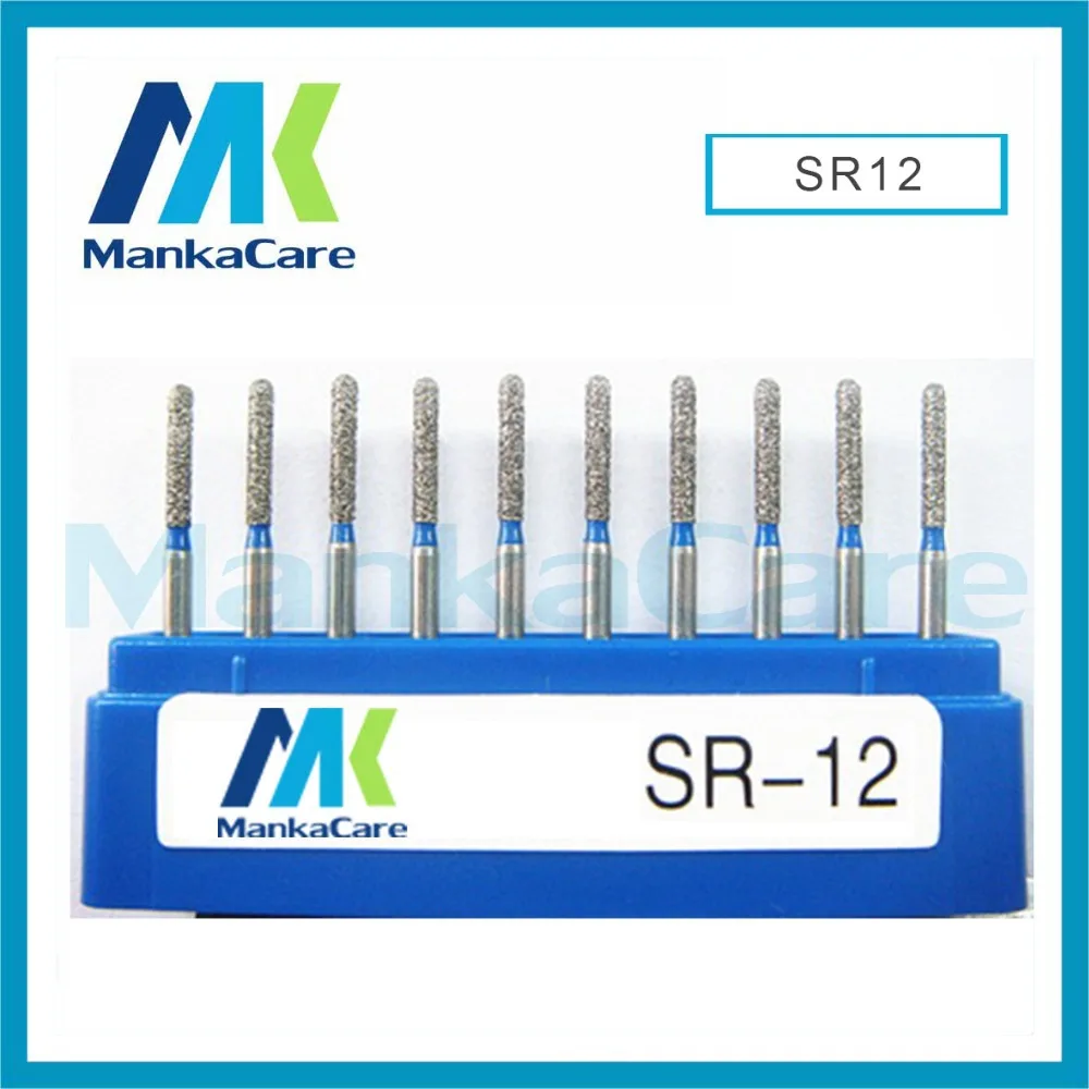 SR Dental Lab Assorted Diamond Burs Millers Tooth Drill Jewelers/High