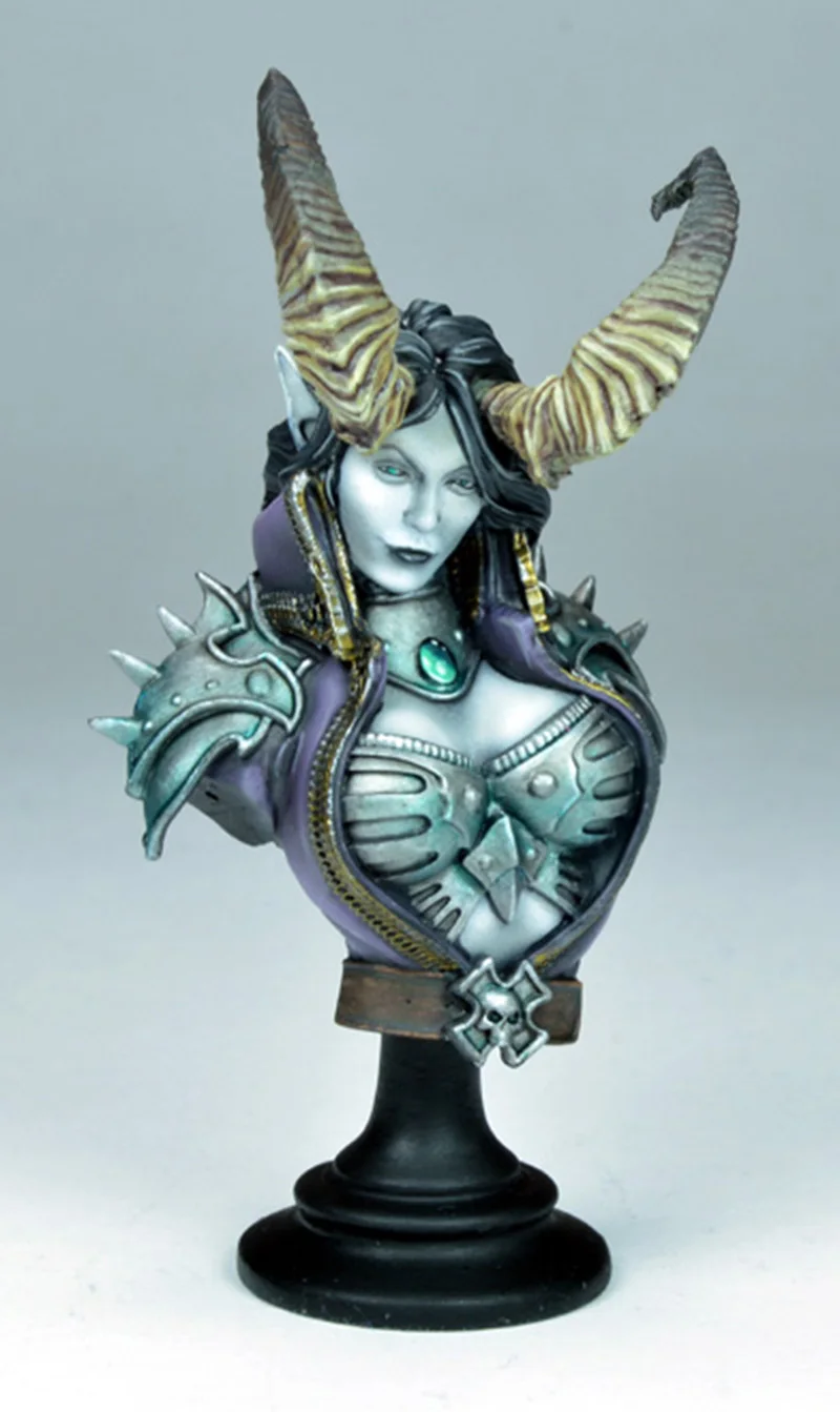 

Resin Kits 1/ 10 Pirate Queen Skarre bust 1/10 Resin Not color Model figure DIY TOYS new