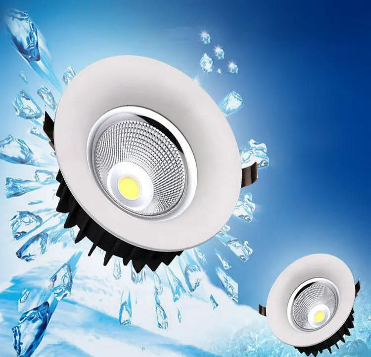 

High power COB LED Ceiling Lamp 25W/30W LED Bulb AC110-240V LED lighting bulb LED light downlight spotlight with LED drive