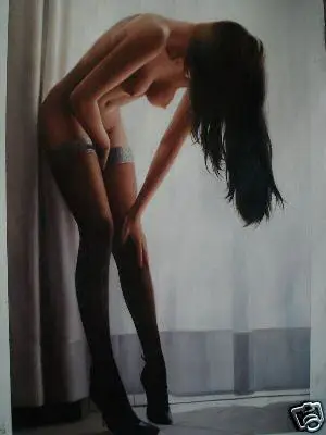 Handicrafts Art Repro oil painting:&quotNude Girl&quot 24x36&quot 135 | Дом и сад