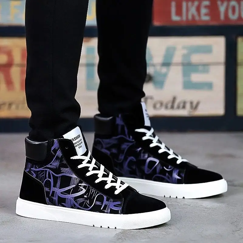 

Spring and summer Korean men's canvas shoes wild men's casual trend new student sports men's shoes