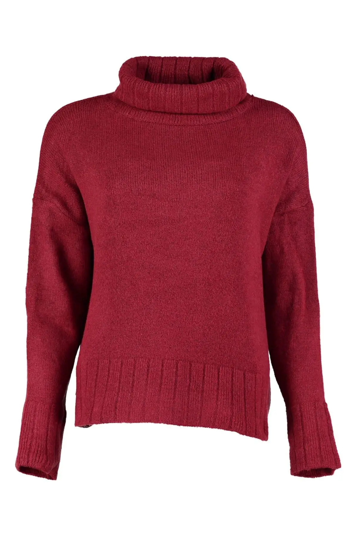 

Trendyol WOMEN-Burgundy Turtleneck Sweater Sweater TWOAW20FV0019