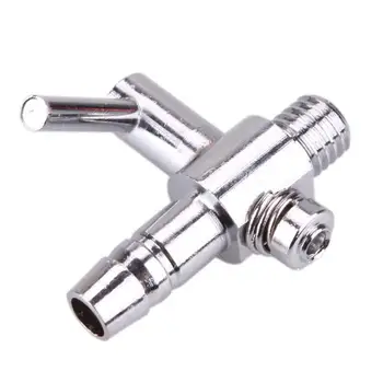 

LanLan 6Pcs/Set Thread Stainless Steel Aquarium Air Flow Distributor Lever Control Valve