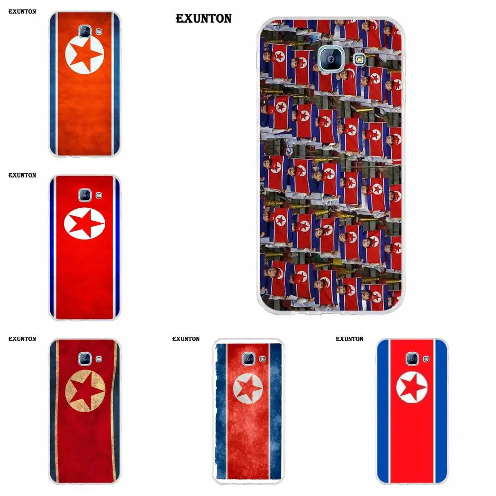 

TPU New Fashion For Xiaomi Redmi Mi Note 7 8 9 SE Pro Lite Go Play North Korea Grunge Flag