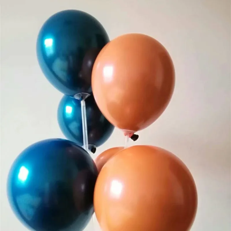 

Double metal balloon 50pcs/lot 10 inch thickened pearl helium ballons baby balloon happy birthday decors wedding supplies toys
