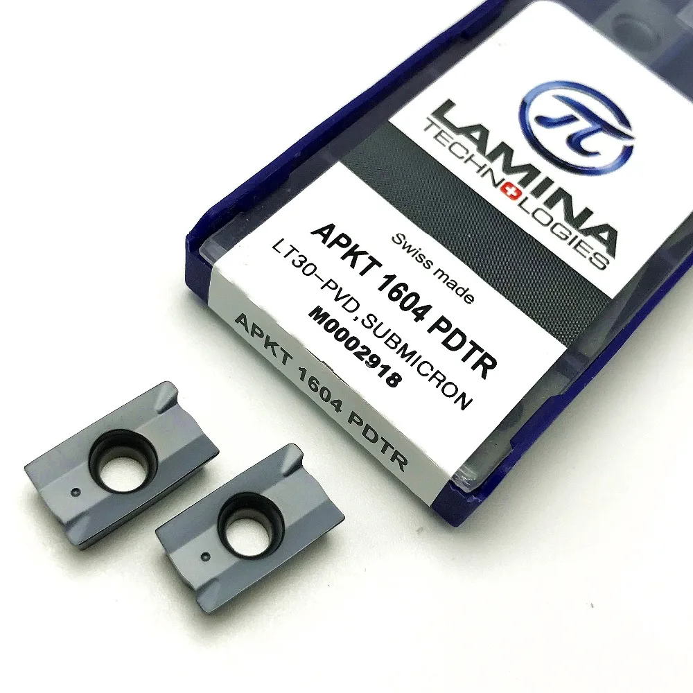 

APKT1604 PDTR LT30 LAMINA CNC blade carbide milling insert for indexable lathe tool APKT 1604