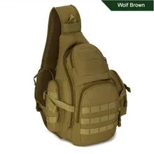 men’s bags single shoulder bag large capacity backpack bag the chest package Dual-use 14 inch laptop bag high grade wearproof