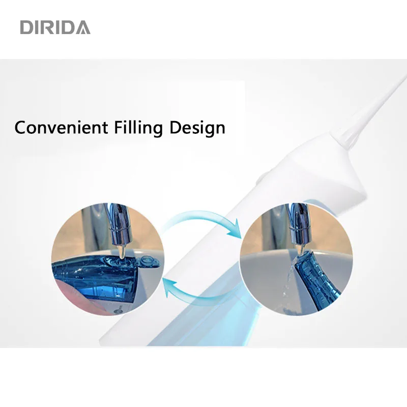 DIRIDA Новый электрический беспроводной ирригатор для полости рта