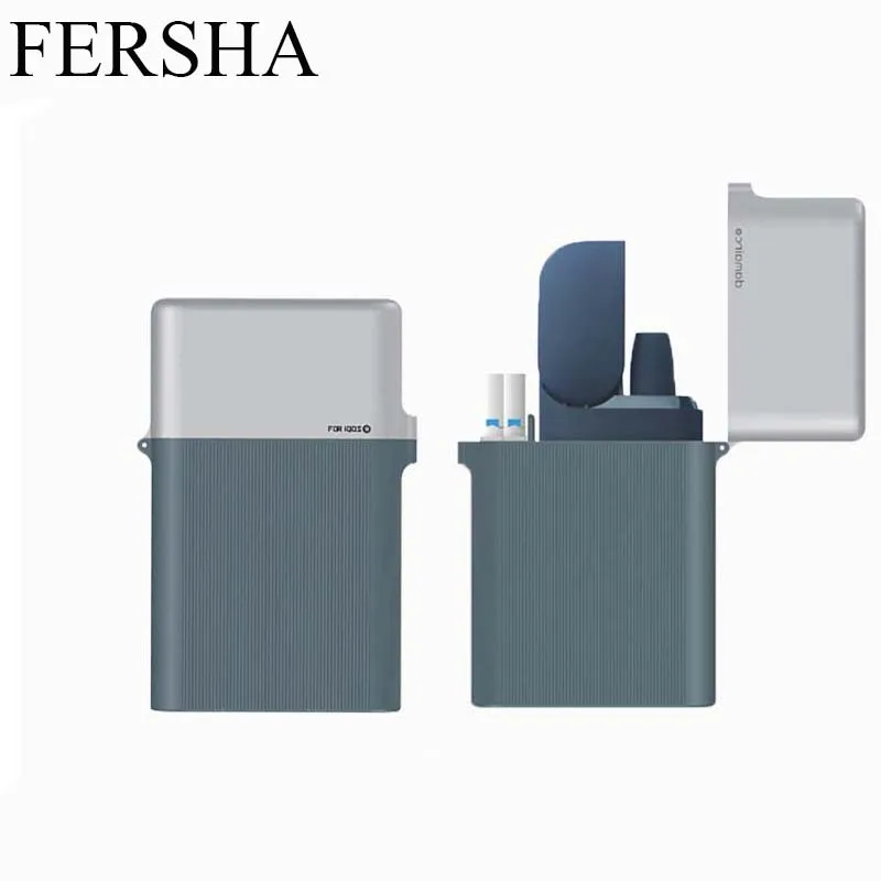 

FERSHA new Japan electronic cigarette aluminum cigarette case for IQOS 2.4 plus combo smoke bomb accessories protective shell