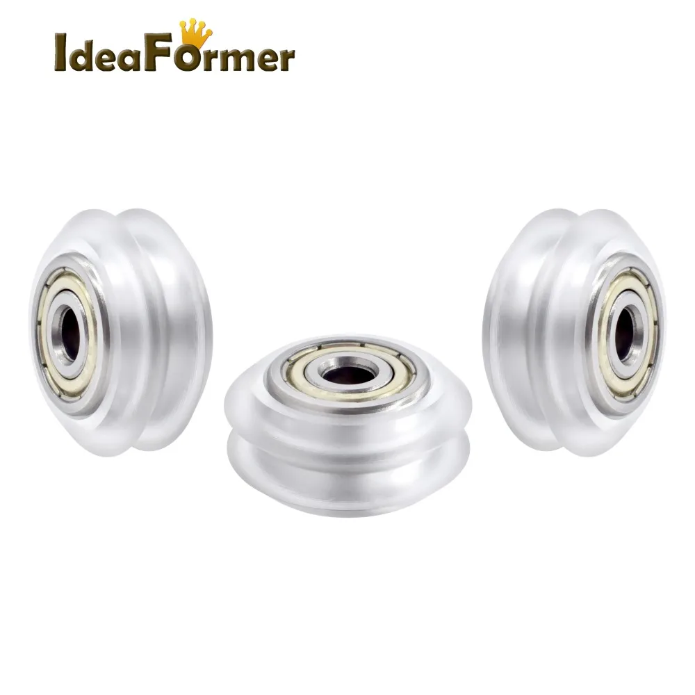 Части 3d принтера CNC Openbuilds пластиковые колеса POM MR105ZZ 625ZZ v-слот подшипник диаметр 5 мм пассивная круглая Шестерня Perlin колеса шкив