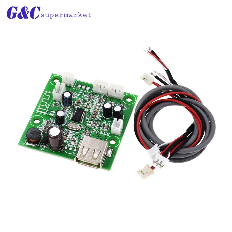 MP3 Decoder Board Bluetooth 4.0 Audio Receiver Module Circuit Board Stereo Integrated Circuits