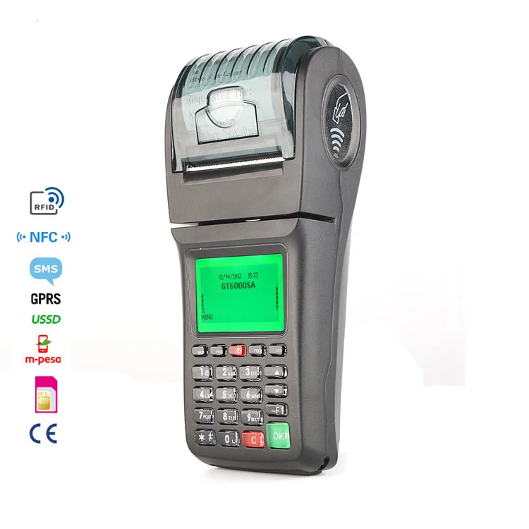 Goodcom GT6000SA ручной платежный терминал для IC карты, смарт-карты, NFC, RFID