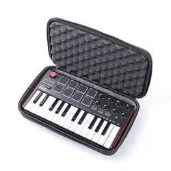 Футляр для Akai Professional MPK мини MKII и MPK мини Play | 25-ключ ультра-Портативный USB миди барабану и клавиатура контроллер 2019