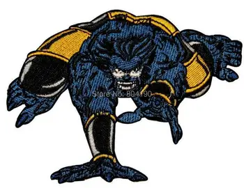 

3.5" X-Men Beast Marvel Comics Mutant Superhero Movie TV Series Costume embroidery embroidered Emblem applique iron on patch