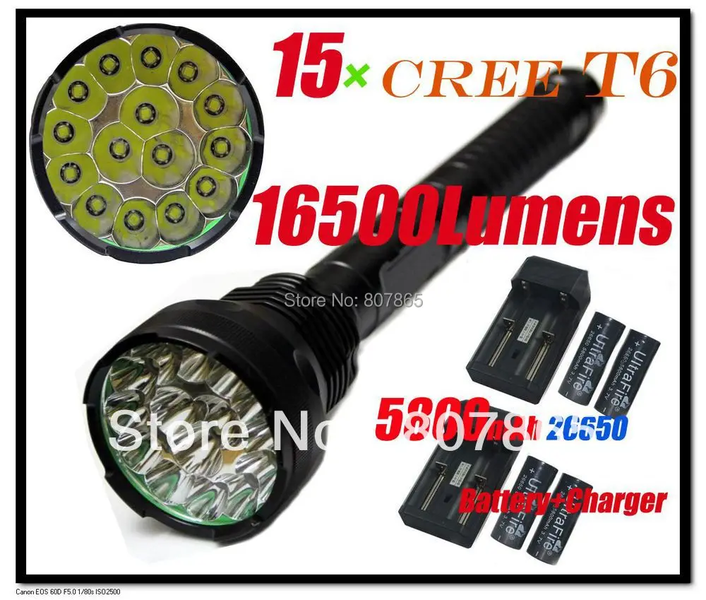 15xcree xm-l t6 fahrrad