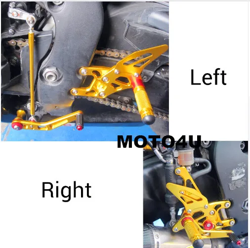 Новинка CBR1000RR CNC Регулируемые задние ножки для Honda CBR 1000 RR 2008 2009 2010 2011 2012 2013 2014 7075