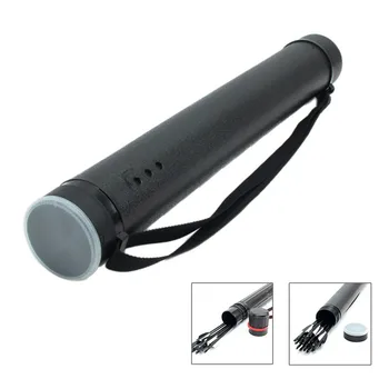 

PE Telescopic Arrow Holder Arrow Tube Hunting Bag Separator Quiver For 20pcs Arrows with Adjustable Back Strap Arrow Rack