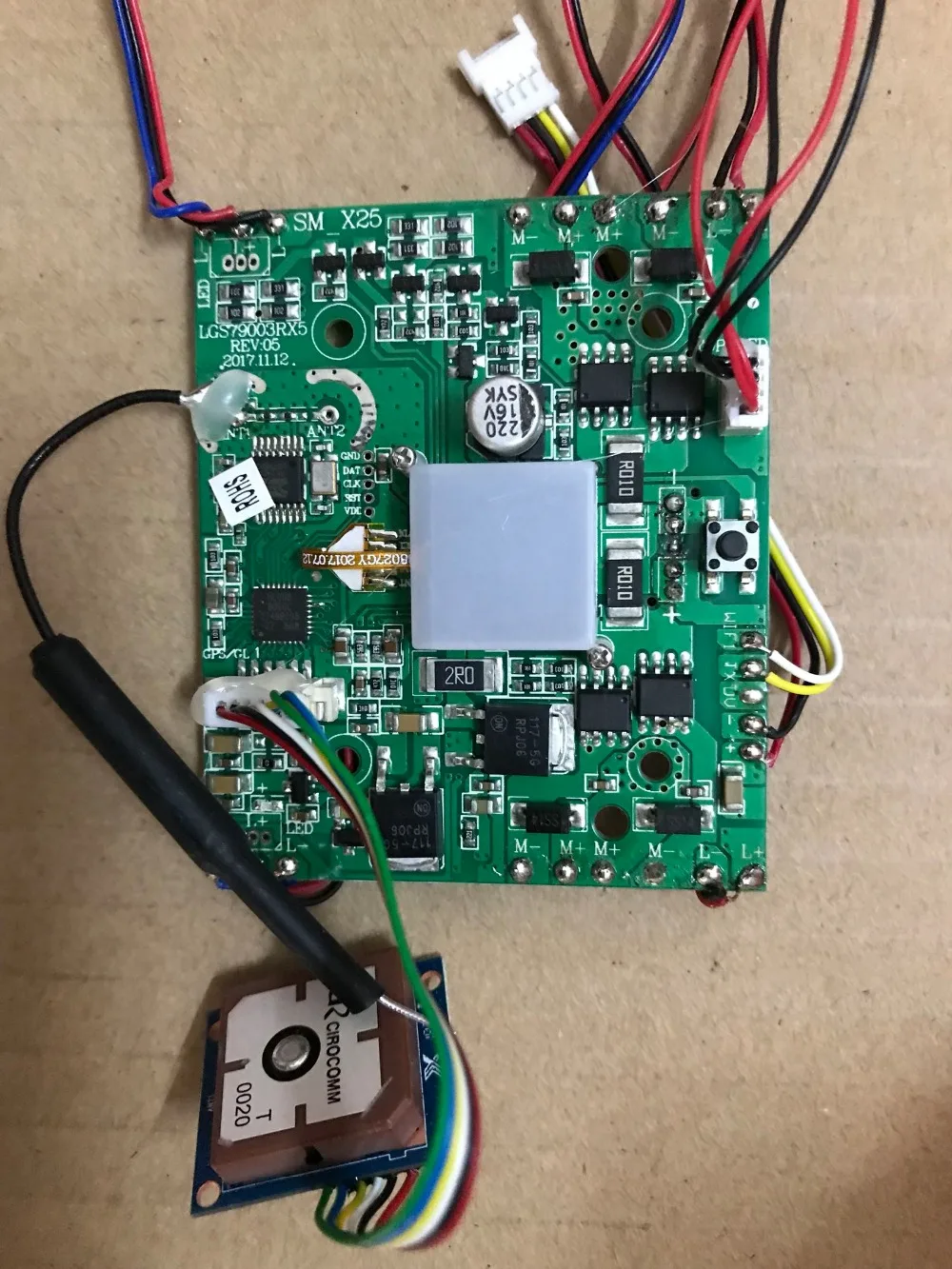 

Syma X25PRO X25 RC quadcopter drone Spare Parts GPS Positioning of PCB Receiver Board