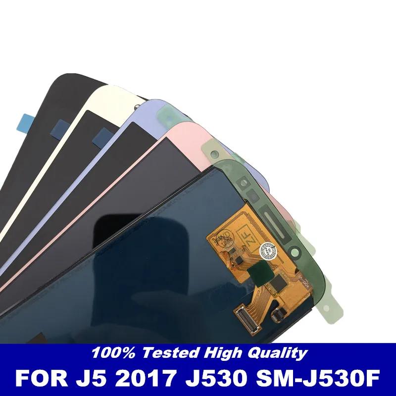 

Tested High Quality LCD Screen For SAMSUNG Galaxy J5 2017 J530 SM-J530F J530M LCD Display with Touch Screen Digitizer Assembly
