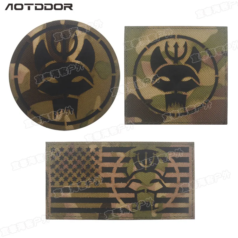 

3d PVC SEAL TEAM/DEVGRU TACTICAL military patch Reflective/ir USA National flag patches badges