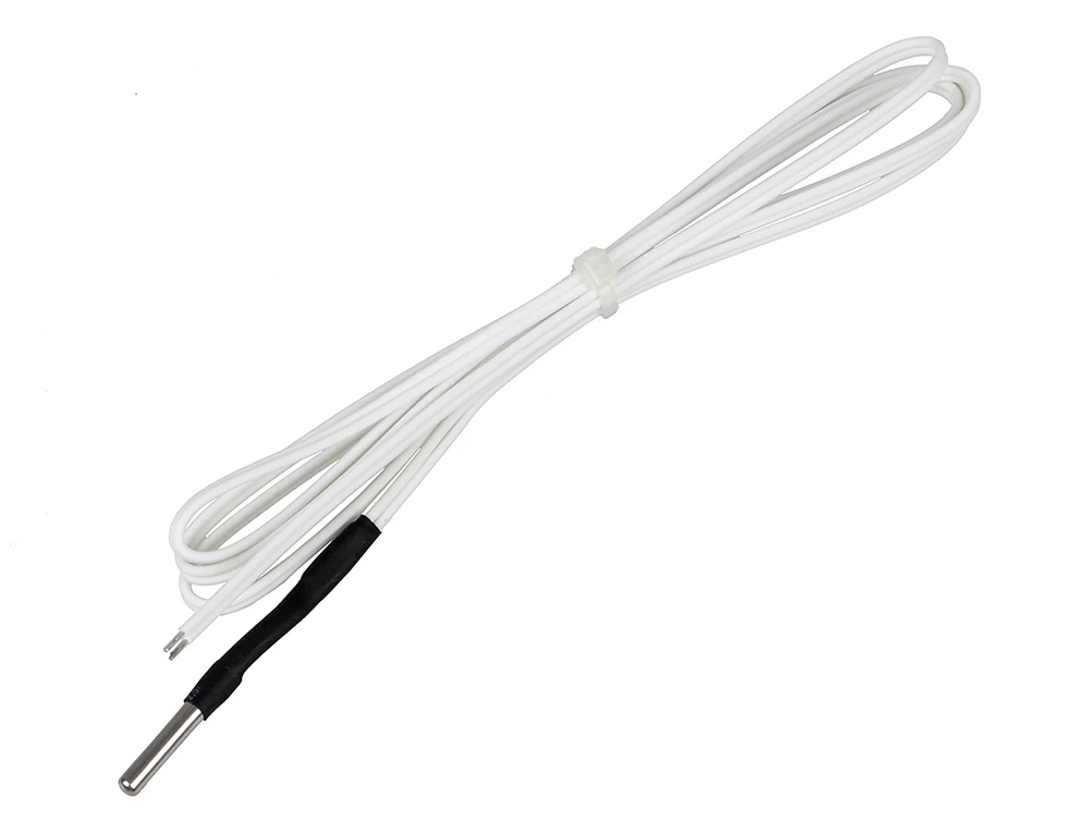 3DSWAY 3D Printer Parts 5pcslot 1M2M HT-NTC100K Thermistor Temperature Sensor for High Temperature Filament 350 Degrees (2)