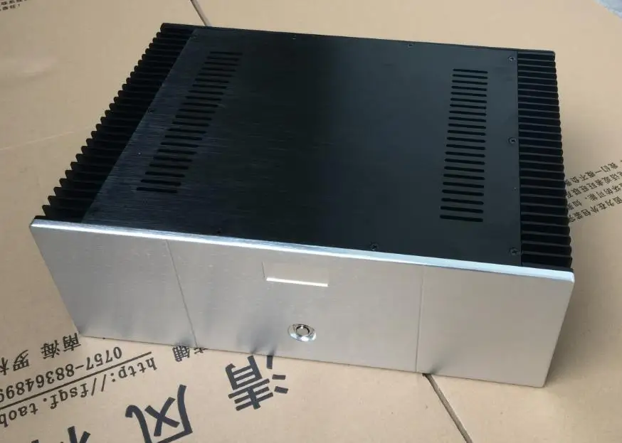 BZ4315L полностью алюминиевые фотообои шасси класса A Amp Чехол DIY Audio Box 430 мм * 150 311 |