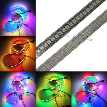 

30M 30X1M SK6812 144 leds WS2812B Individual Addressable 5050 RGB Full Color LED Strip Light Waterproof IP67