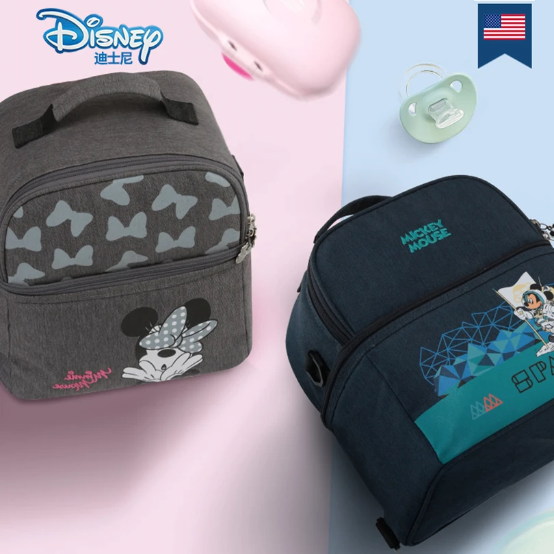 Детский Теплоизоляционный рюкзак Disney для хранения свежего молока Термосумка