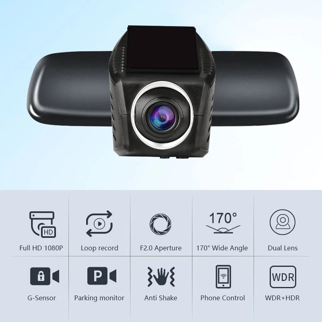 

Mini Car DVR Camera Full HD 1080P Auto Digital Video Recorder DVRs ADAS Camcorder G-sensor Dash Cam Wifi GPS Dashcam