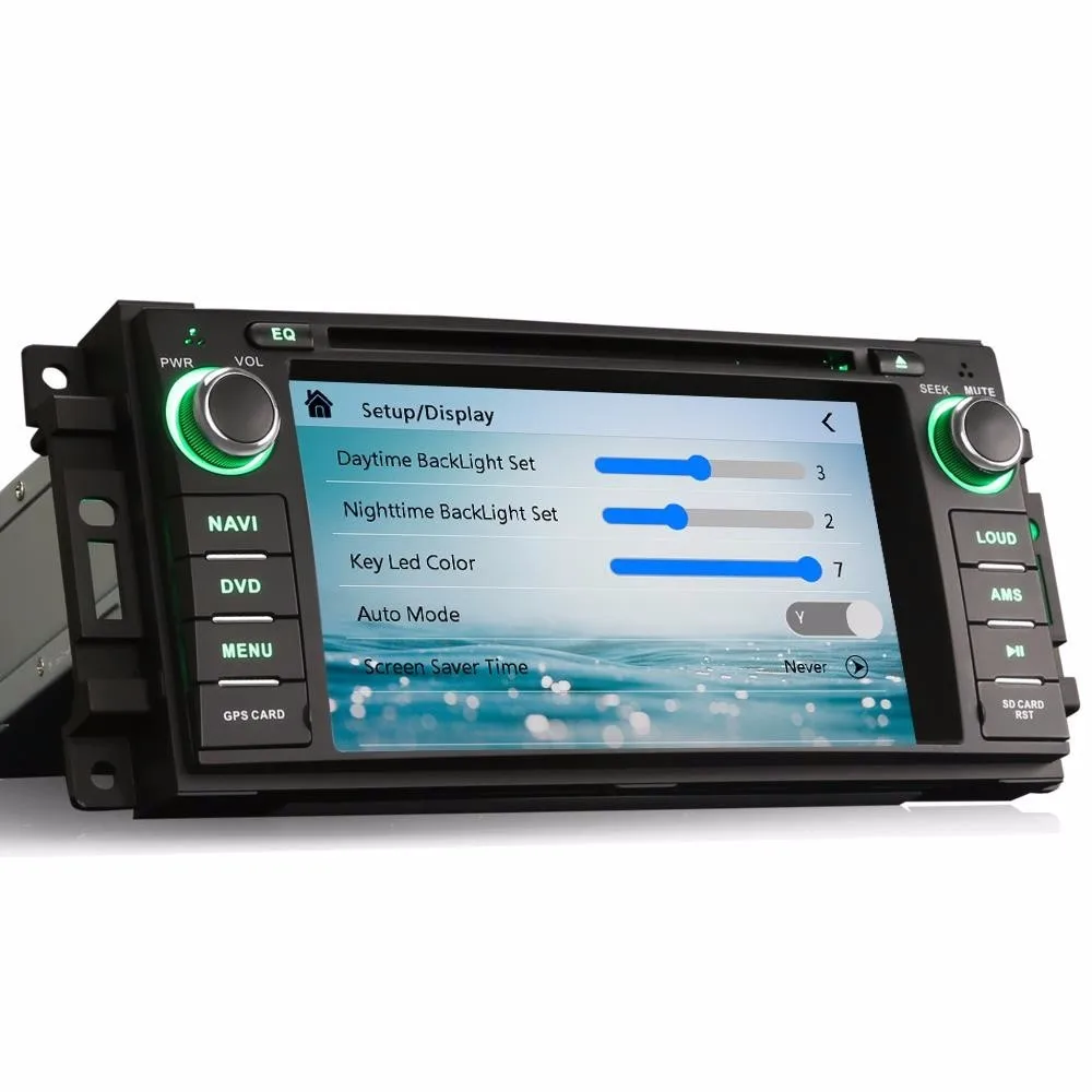 Discount Car DVD GPS Navigation for Jeep Compass Grand Cherokee Liberty Patriot Wrangler Mitsubishi Raider 2005 2006 2007 2008 to 2015 3