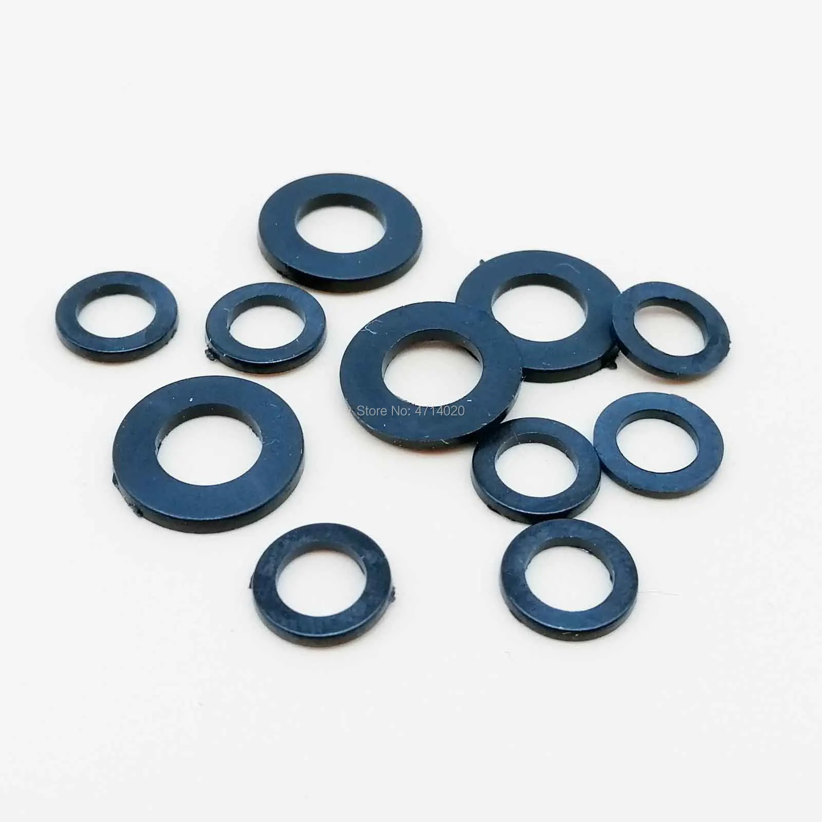 Plastic Nylon Flat Washers M1.5-M12 100pcs for Screw plastic washers