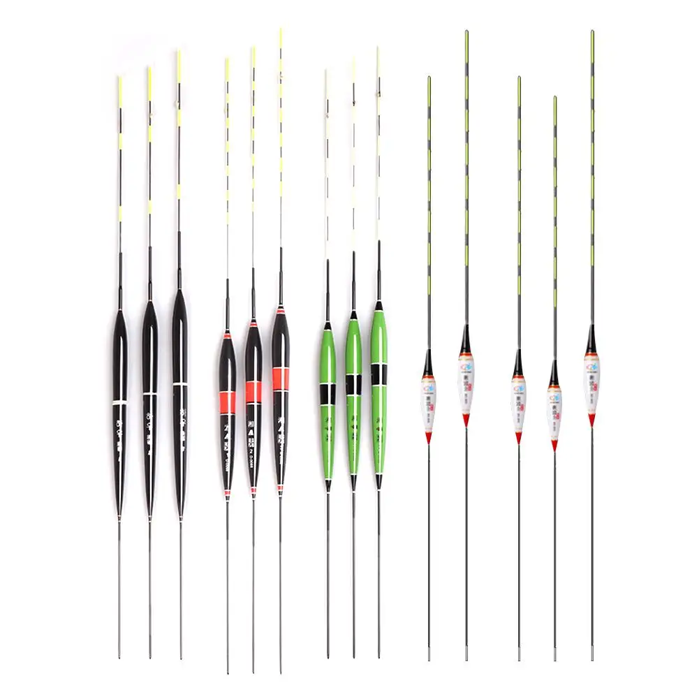 

New LED Smart Fishing Float Night Luminous Fishing Floats Led Light Automatically Remind Fishing Float With Button Battery
