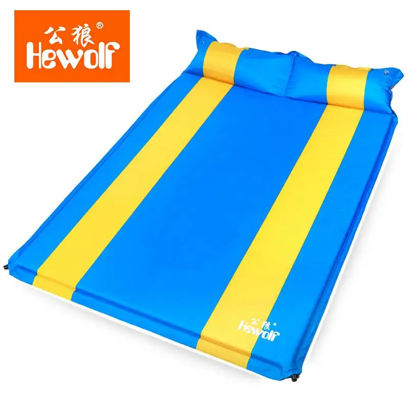 

Hewolf New Automatic Inflatable Mattress Outdoor Camping Automatic Inflatable Mattress Cushion Outdoor Camping Mat Moisture Pad