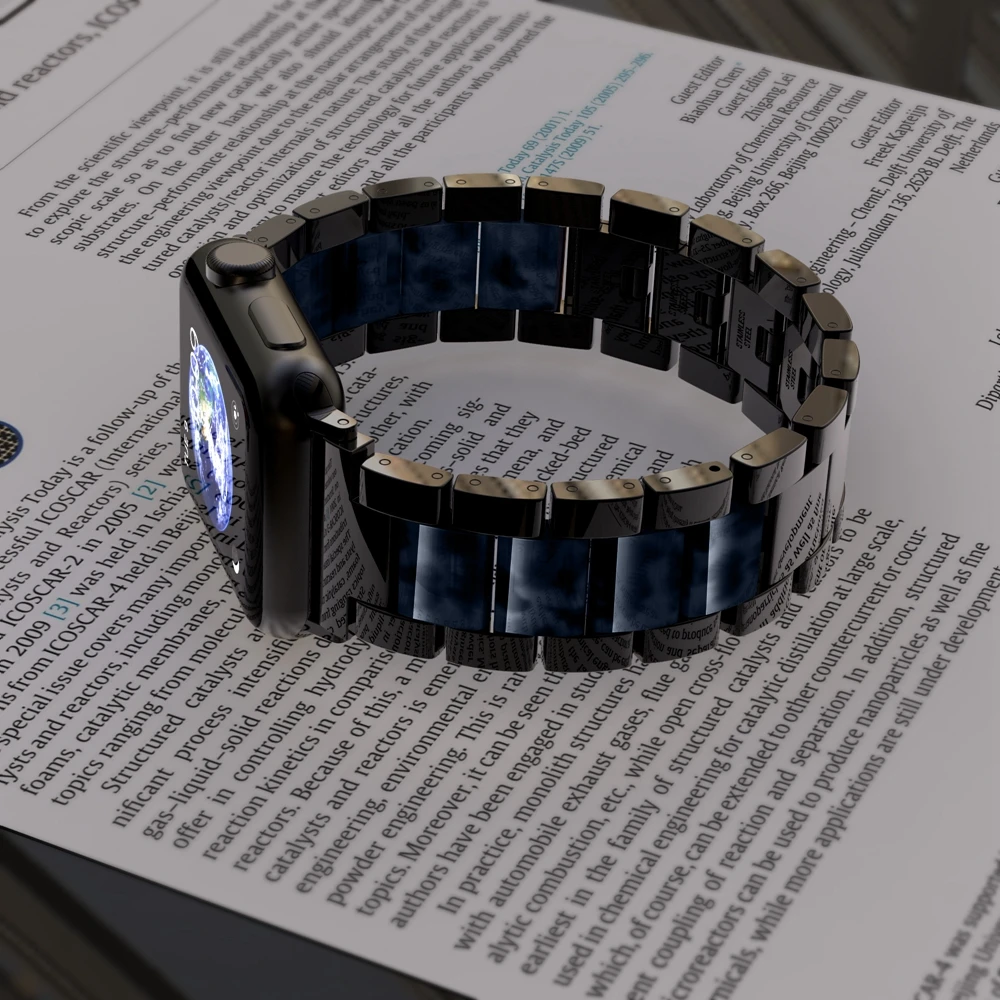 Wearlizer наручных часов iWatch, легкий Алюминий ремешок браслет классический браслет металлическая застежка ремешок для наручных часов для Apple Watch Series 5 4 3 2 1