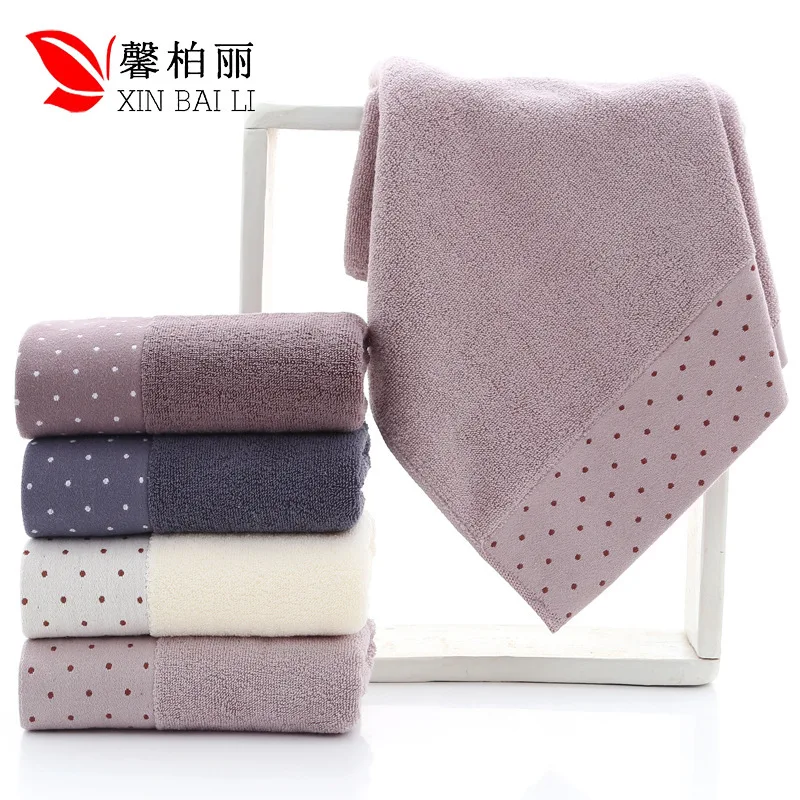 

Quality, environmental health, pure cotton, simple pure color towel, thickened washcloth, gift towel, customized LOGO wholesale