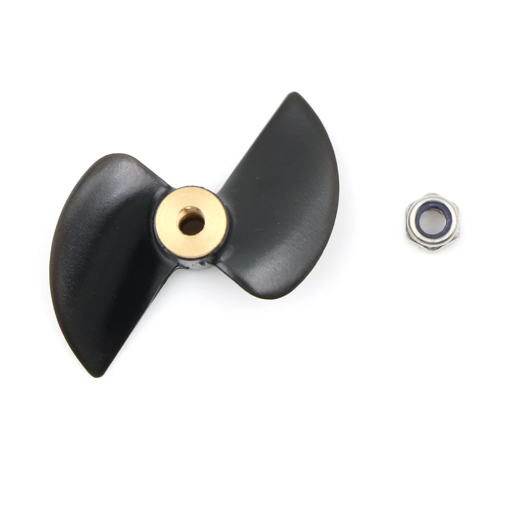 Black Original Feilun FT009-12 Tail Propeller Plastic Boat Spare Part for Feilun FT009 RC Boat