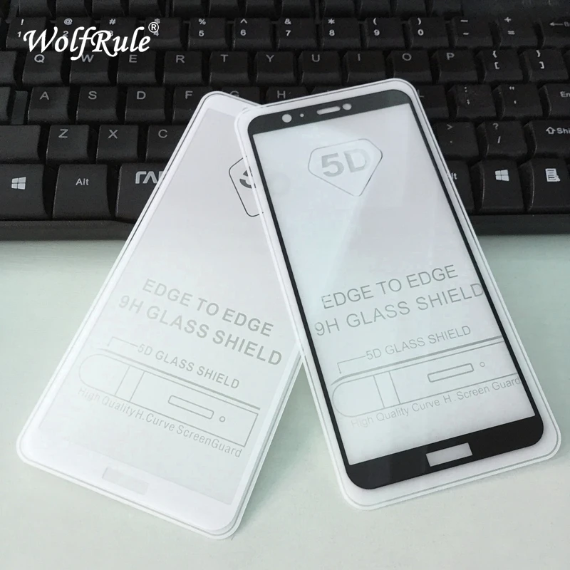 Для стекла Huawei P Smart Screen Protector 5D изогнутое полное покрытие закаленное стекло для