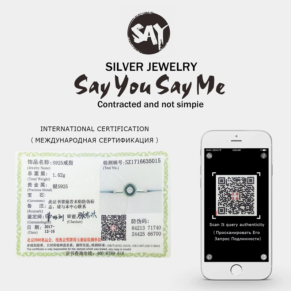 Say-You-Say-Me-925-Sterling-Silver-Black-Liner-Rings-Wedding-Engagement-Jewelry-Punk-Rock-Rings-T12