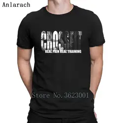 Crossfit молоток буквы футболка Для мужчин Топы Новое поступление милый обычай Для мужчин футболка Для мужчин моды нормальный фирменные