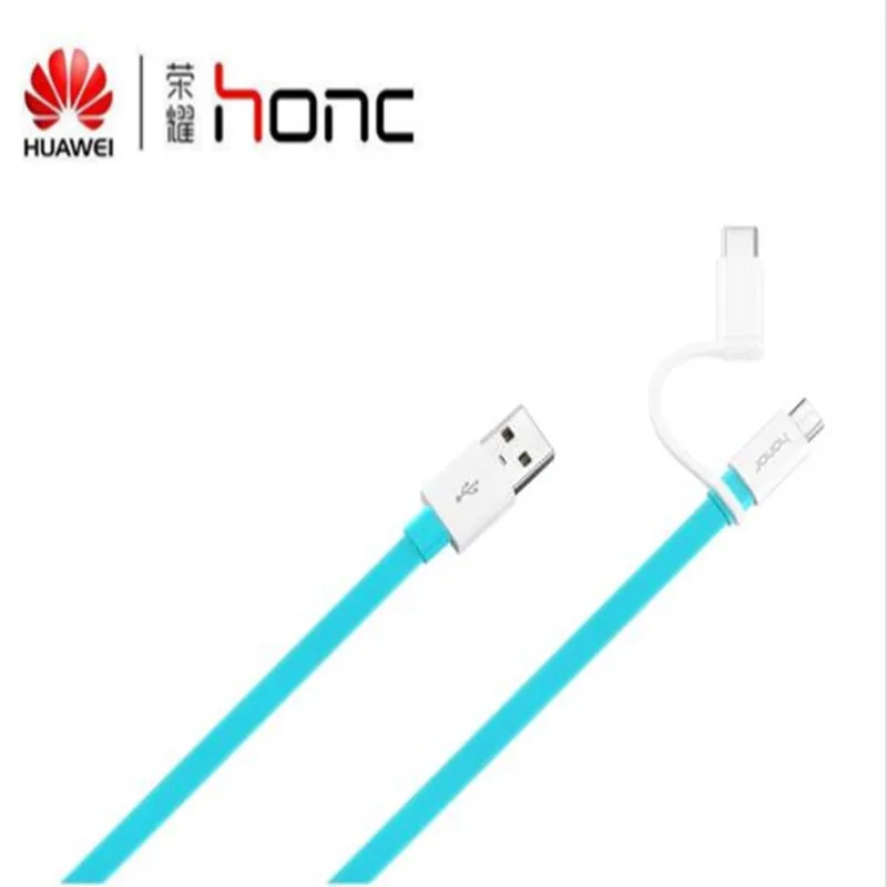 

Original 2in1 150cm Blue Huawei Charger cable For p20 p10 p9 mate 10 20 lite Nova 3 3i 2 2i honor 8 9 p8 y6 8X Mobile Phone