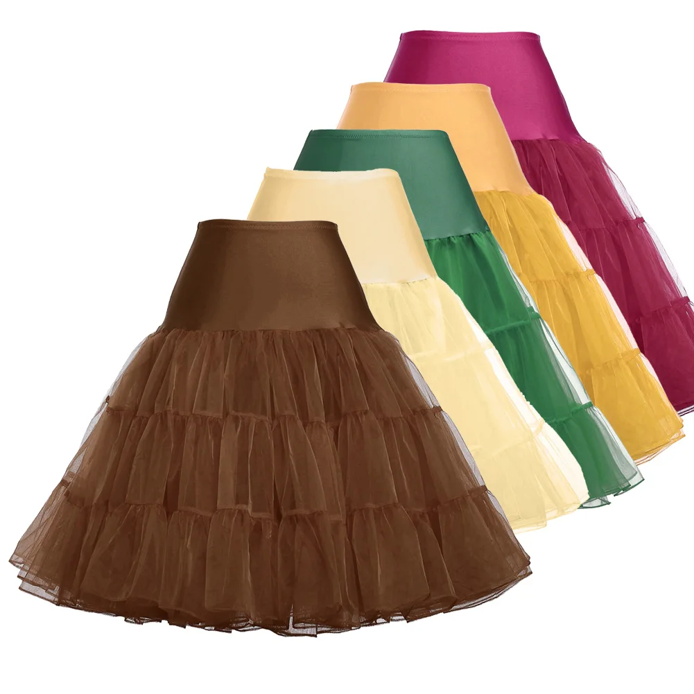 Женская винтажная мини юбочка многослойная с высокой талией|tulle tutu skirt|skirts womenstutu