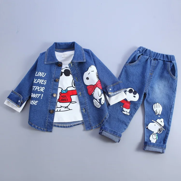 

Hot Sale 3PCS Baby Boys Girls Clothes Set Fashion 2017 Spring Kids Boys Girls Clothing Set Toddler Children Clothes Suits T5845