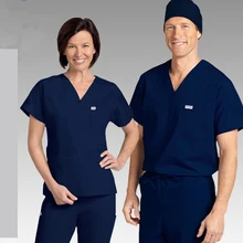 Медицинские мужские комплекты с коротким рукавом, Спецодежда для медсестер, Униформа, одежда для стоматологических клиник, для домашних животных, для больницы, комбинезоны, костюмы